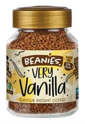 Beanies Vanilla Flavour Instant Coffee 50g