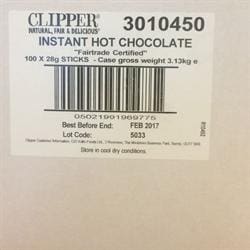 Clipper Natural Fair and Delicious Hot Chocolate Sachets x 100