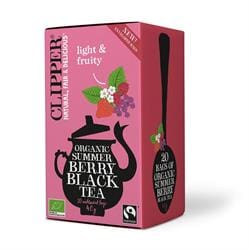 Clipper Organic Summer Berry Black Tea 20 Bags