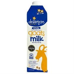 Delamere Dairy Whole Goats Milk 1L