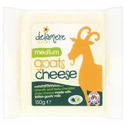 Delamere Dairy Medium Goats Cheese 150g