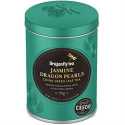 Jasmine Dragon Pearls Green Loose Leaf Tea 50g