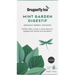 Dragonfly Organic Mint Garden Digestif Tea 20 bag