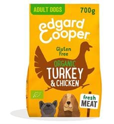 Dry Dog Food Organic Turkey & Chicken 700g