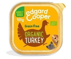 Organic Turkey Coconut & Chia Seeds Tray for Dogs 100g