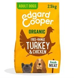 Dry Dog Food Organic Turkey & Chicken 2.5kg