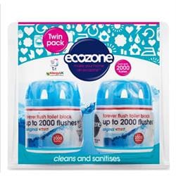 Forever Flush 2000 Flushes - Twin Pack - Blue 180g