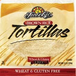 Brown Rice Tortillas Gluten Free 340g