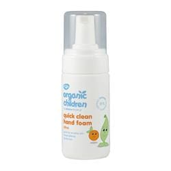 Organic Children Quick Clean Hand Foam  100ml