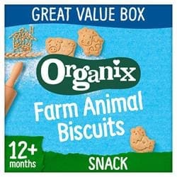 Farm Animal Organic Toddler Snack Biscuits 100g