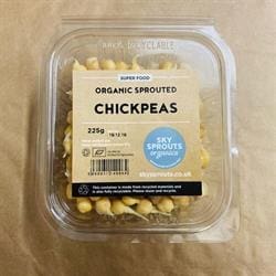 Organic Sprouted Chickpeas 200g