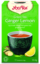 Green Tea Ginger Lemon Organic 17 Bag