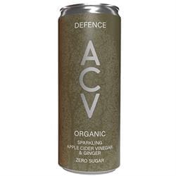 Defence Sparkling Water Organic ACV and Ginger 250ml