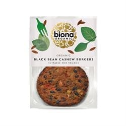 Organic Black Bean Cashew Burgers 160g