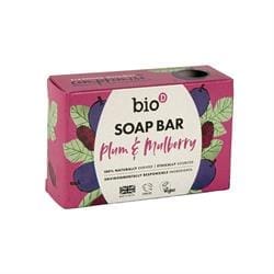 Bio-D Plum and Mulberry Boxed Soap Bar 90g