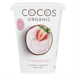 Organic Strawberry Coconut Milk Yoghurt Alternative 400g