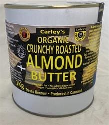 Organic CRUNCHY ALMOND Butter 1000g Eco Tin