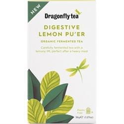 Digestive Lemon Pu'er Organic Fermented Tea 20 bag