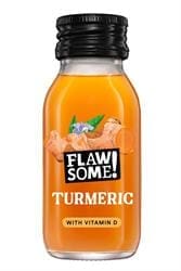 Flawsome Daily Defence Turmeric + Vitamin D Shot glass 60ml