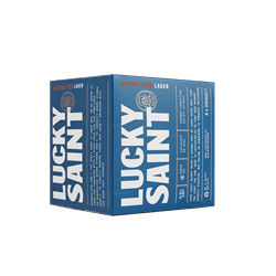 Lucky Saint Superior Unfiltered Alcohol Free Lager 4x330ml