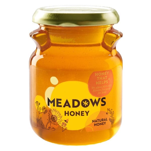 Meadows Natural Honey 340g - Image 2
