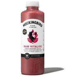 Mockingbird Raw Vitalise Smoothie Strawberry & Dragon Fruit 750ml