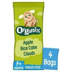 Organix Apple Rice Cake Clouds Multipack (4x18g)