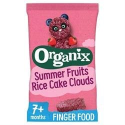 Organic Summer Fruits Rice Cake Clouds 40g