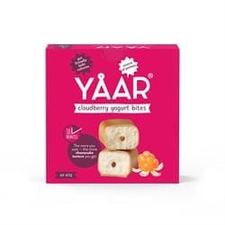 YAAR Cloudberry Yogurt Bites with Kefir Cultures x 4 Bars