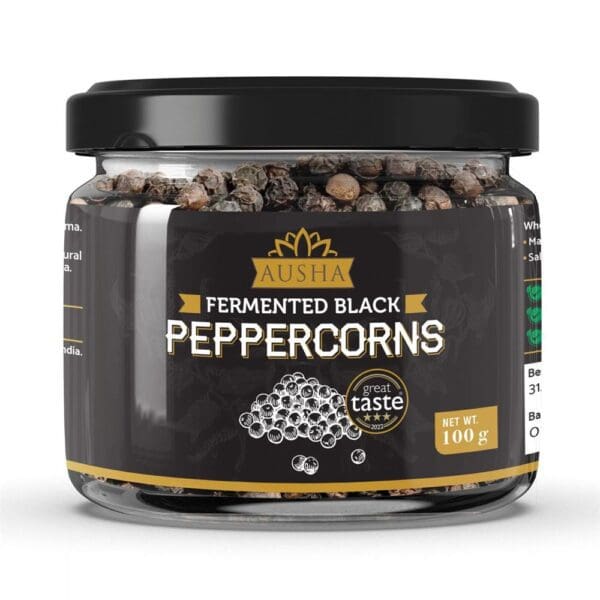 Organic Fermented Black Peppercorns 100g - 3*** Great Taste Award - Image 2