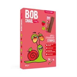 Bob Snail Apple-Strawberry Stripes 84g- 100% Fruits & Berries