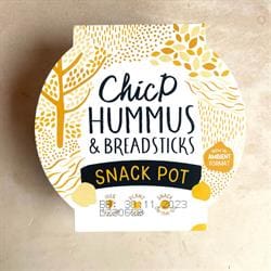 On the Go Hummus & Breadstick Snack Pack 70g