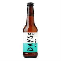 Days 0.0% Alcohol Free Lager Bottle 330ml