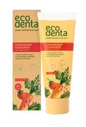 Ecodenta wild strawberry flavoured kids toothpaste 75ml