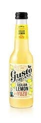 Gusto Organic Fairtrade Sparkling Sicilian Lemon with Yuzu 275ml