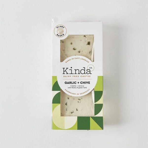 Kinda Co Vegan Garlic & Chive Block 120g