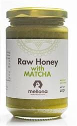 Cypriot Raw Honey with Matcha Tea 400g