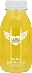 Rebel Kitchen Raw Juice Sun Kick 250ml made in Kent UK