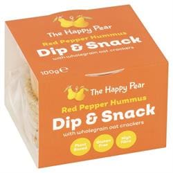 Dip & Snack Red Pepper Hummus 100g