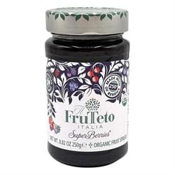 100% SuperBerries+ Organic Reduced Sugar Fruit Spread 250g