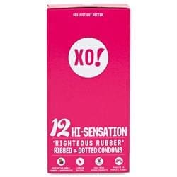 12 hi-sensation CO2-neutral vegan natural latex condoms