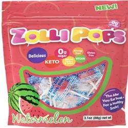 Watermelon Sugar Free Lollipop Pouch 80g