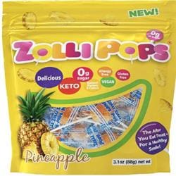 Pineapple Sugar Free Lollipop Pouch 80g