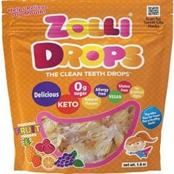 Sugar Free Fruit Drops Pouch 45g