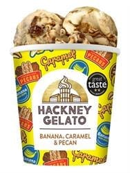 Banana Caramel & Pecan Gelato 460ml