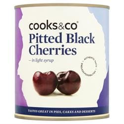 Cooks&Co Black Cherries in Syrup 850g