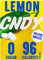CNDY Lemon SugarFree Xylitol Sweets 40g
