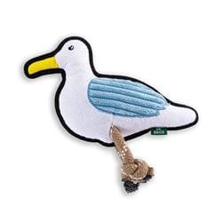 Plush Seagull squeaky soft dog toy. 1 medium toy