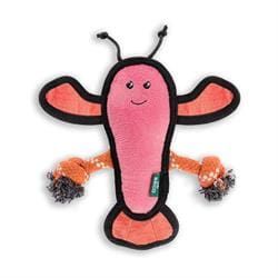 Plush Lobster squeaky dog toy great for a snuggle. 1toy