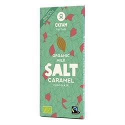Oxfam Fair Trade - ORGANIC Milk Salt-Caramel 100g